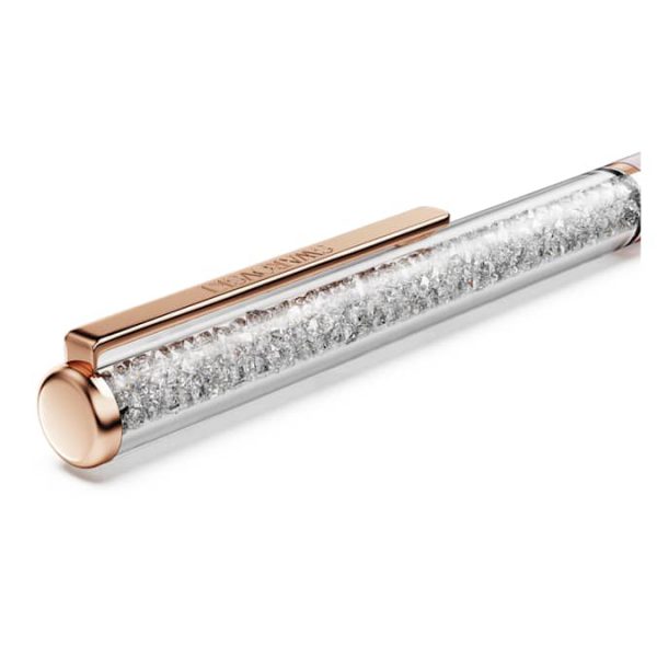 Crystalline ballpoint pen Pink, Pink lacquered, Rose gold-tone plated - Image 4
