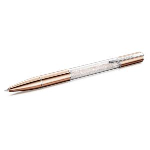 Crystalline ballpoint pen Rose gold tone, Rose gold-tone plated