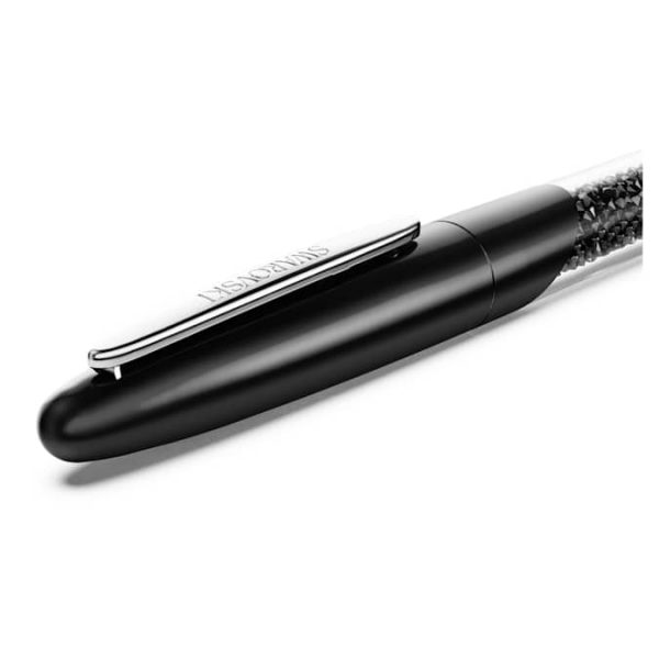 Crystalline rollerball pen Black, Chrome plated - Image 4