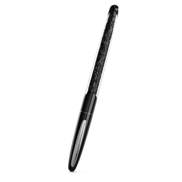 Crystalline rollerball pen Black, Chrome plated - Image 5