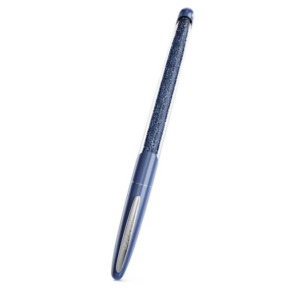 Crystalline rollerball pen Blue, Chrome plated - Image 5