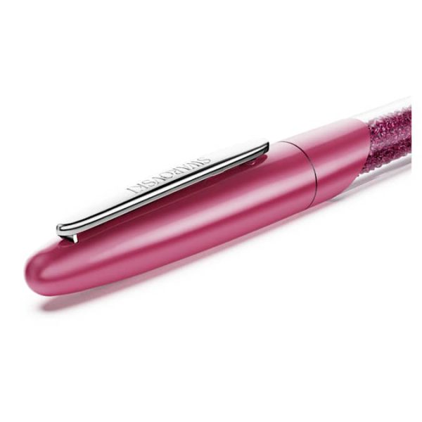 Crystalline rollerball pen Pink, Chrome plated - Image 4