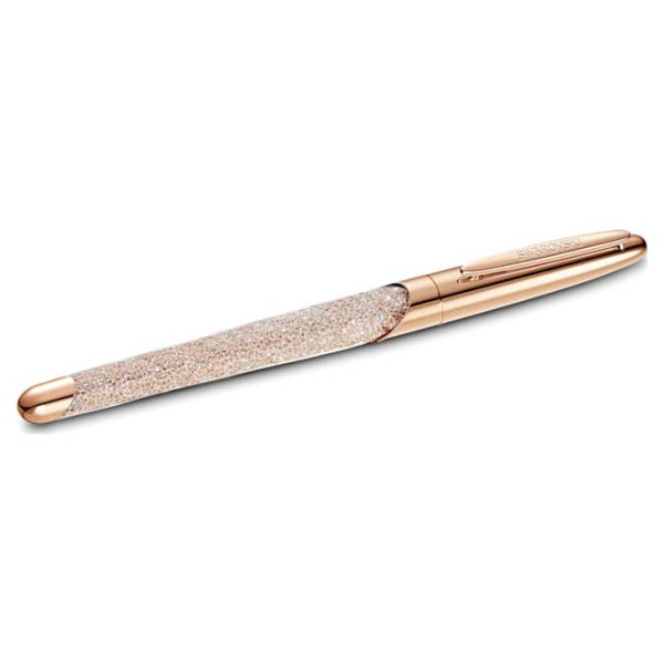 Crystalline rollerball pen Rose gold tone, Rose gold-tone plated - Image 2