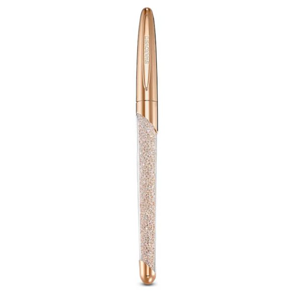 Crystalline rollerball pen Rose gold tone, Rose gold-tone plated - Image 4