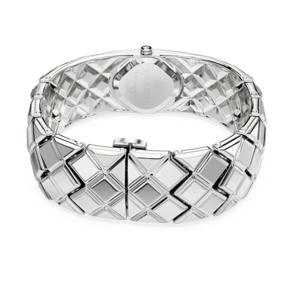 Curiosa bangle watch Crystal bracelet, Silver tone, Stainless steel - Image 4