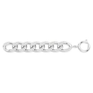 Dextera extender White, Rhodium plated