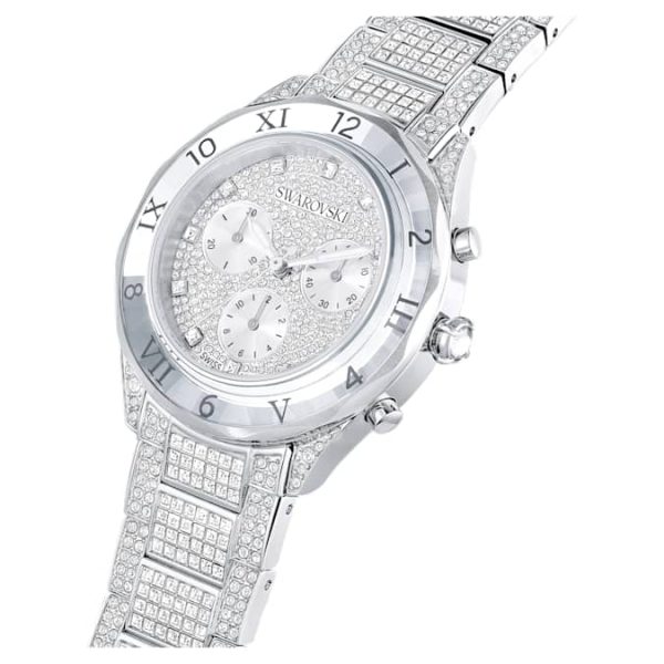 Dextera lux watch Swiss Made, Metal bracelet, Silver tone, Stainless Steel - Image 5