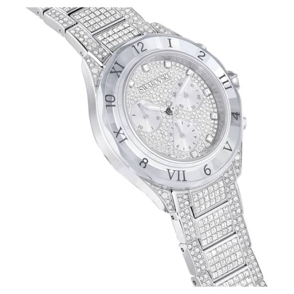 Dextera lux watch Swiss Made, Metal bracelet, Silver tone, Stainless Steel - Image 7