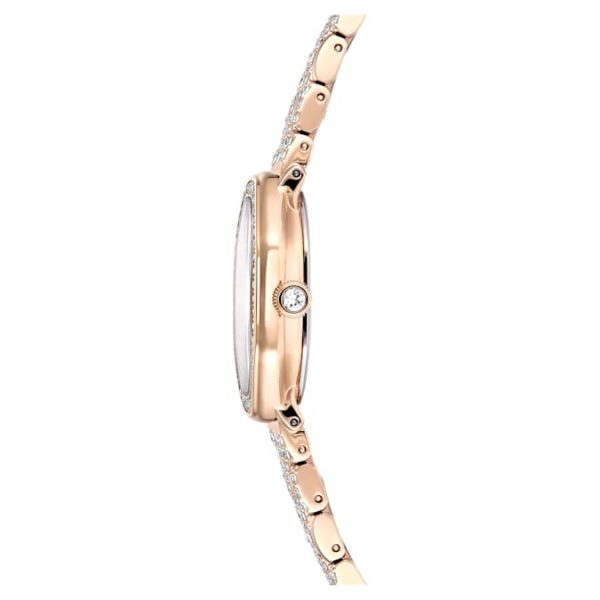 Dextera octagon watch Swiss Made, Metal bracelet, Gold tone, Rose gold-tone finish - Image 7