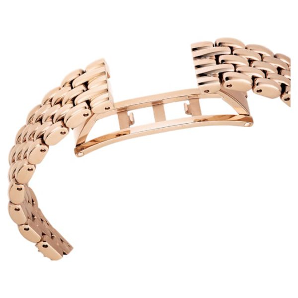 Dextera octagon watch Swiss Made, Metal bracelet, Gold tone, Rose gold-tone finish - Image 8