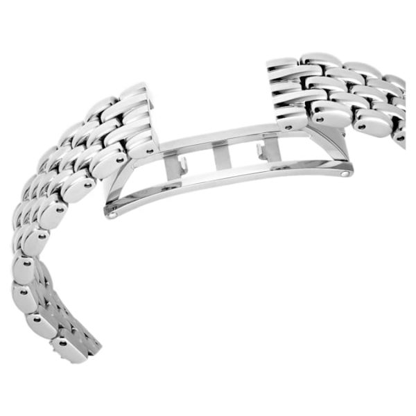 Dextera octagon watch Swiss Made, Metal bracelet, Silver tone, Stainless steel - Image 8