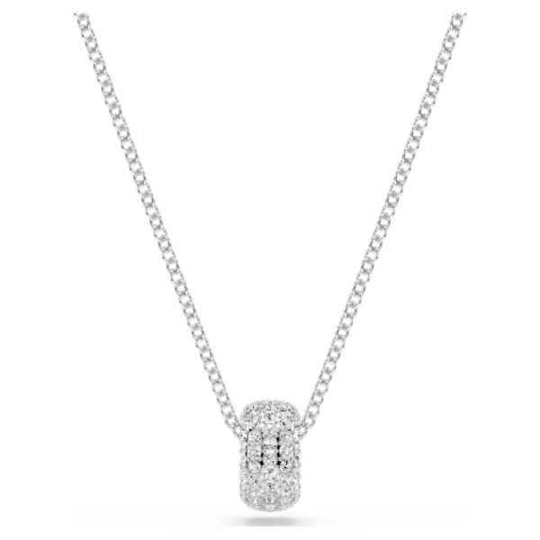 Dextera pendant White, Rhodium plated - Image 2