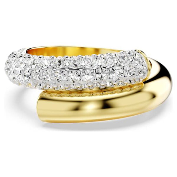 Dextera ring White, Gold-tone plated - Image 6