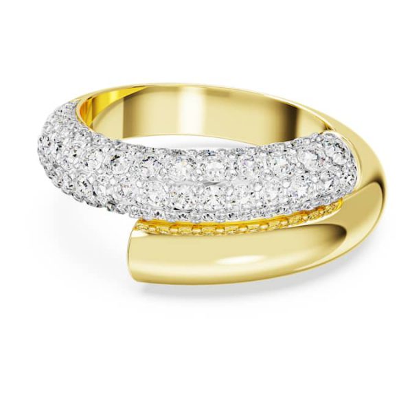 Dextera ring White, Gold-tone plated - Image 2