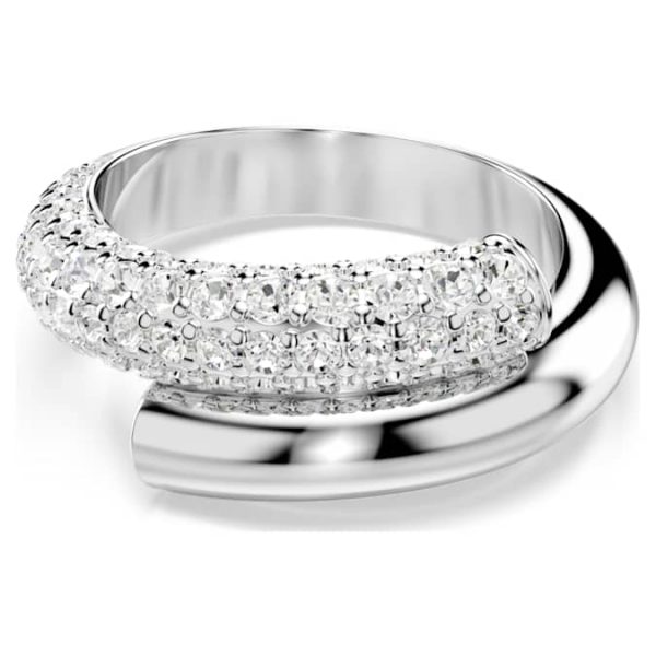Dextera ring White, Rhodium plated - Image 6