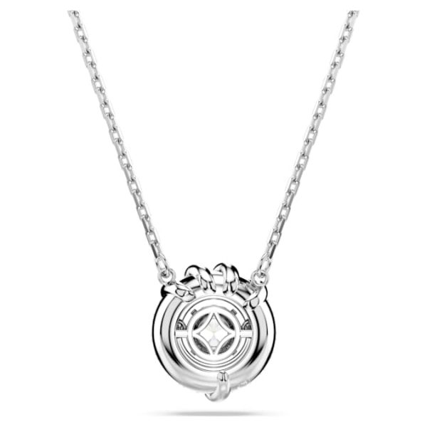 Dragon & Phoenix pendant Dragon’s claw, White, Rhodium plated - Image 4