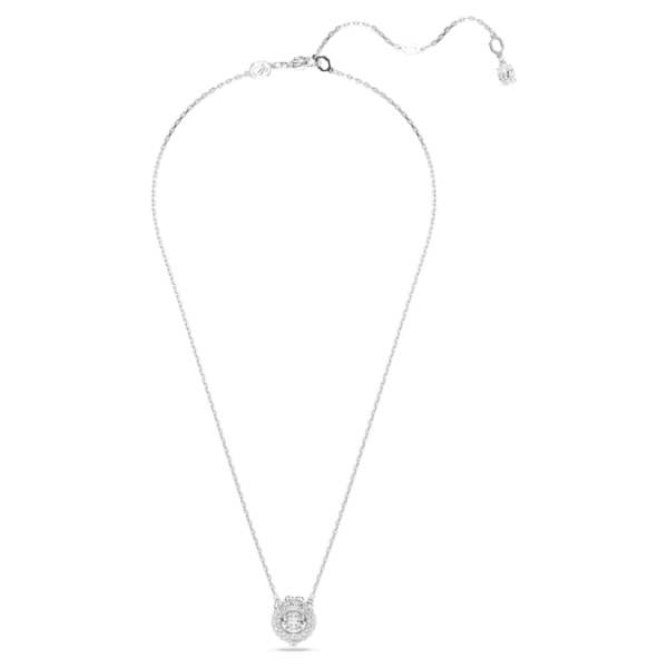 Dragon & Phoenix pendant Dragon’s claw, White, Rhodium plated - Image 2