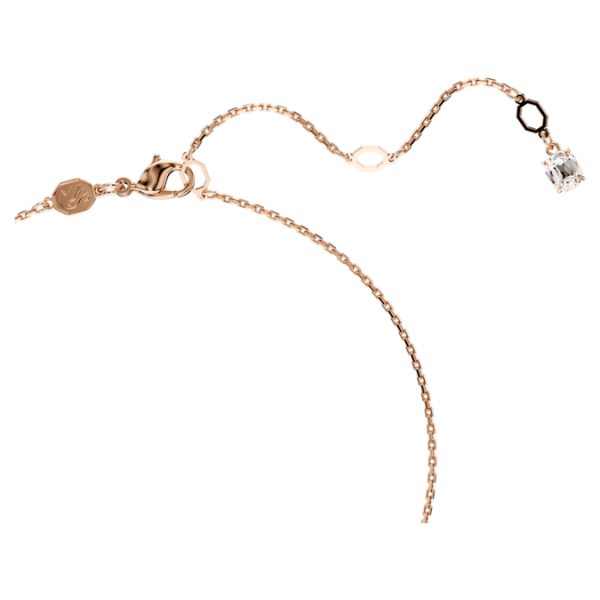 Dragon & Phoenix pendant Dragon’s claw, White, Rose gold-tone plated - Image 3