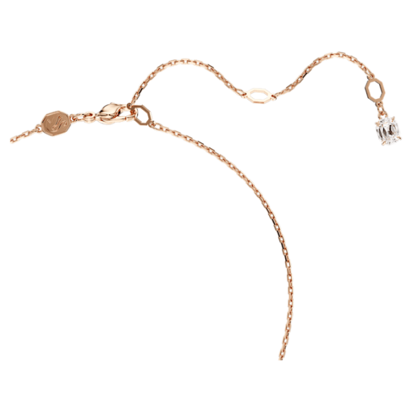 Dragon & Phoenix pendant Dragon’s claw, White, Rose gold-tone plated - Image 3