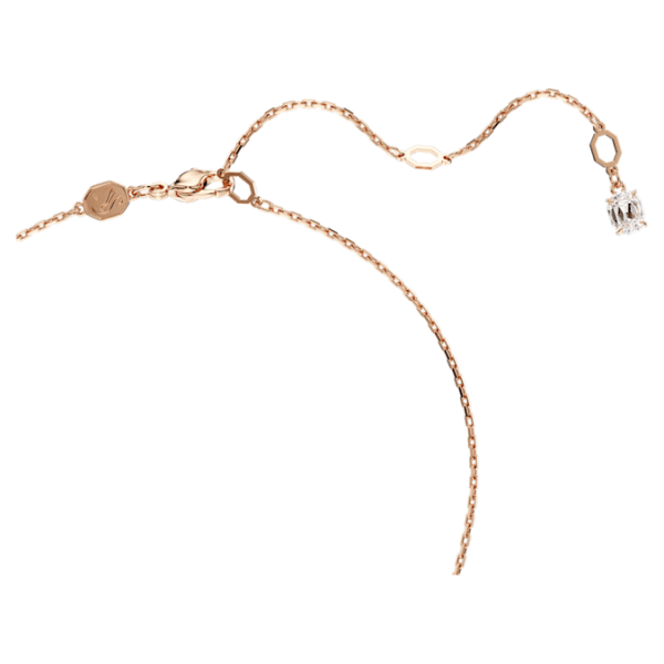 Dragon & Phoenix set Dragon’s claw, White, Rose gold-tone plated - Image 3