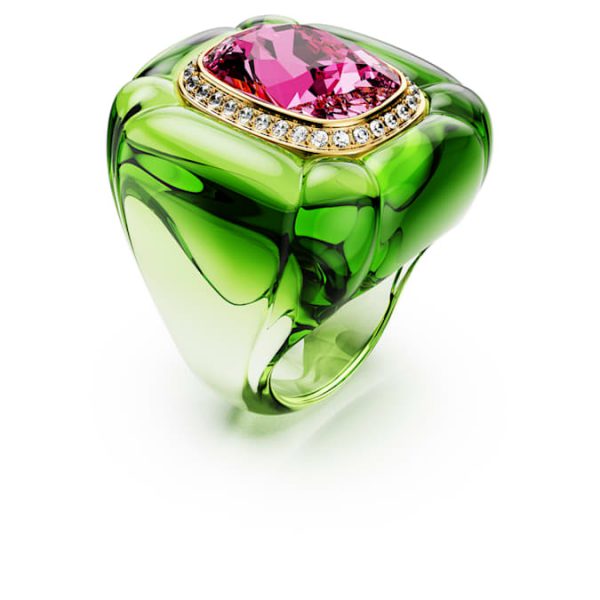 Dulcis cocktail ring Cushion cut, Pavé, Multicolored - Image 3