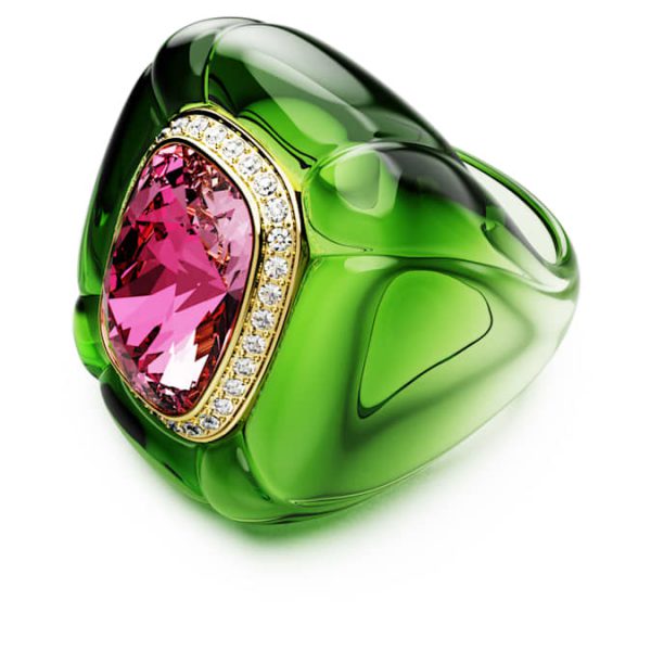 Dulcis cocktail ring Cushion cut, Pavé, Multicolored - Image 7