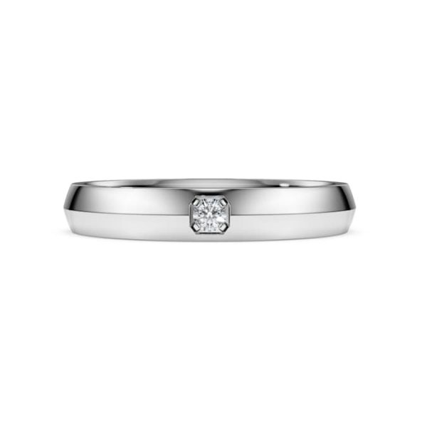 Eternity band ring Lab-grown diamonds 0.05 ct tw, 14K white gold - Image 3