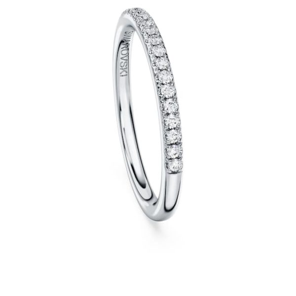 Eternity band ring Lab-grown diamonds 0.2 ct tw, Round shape, 14K white gold - Image 4