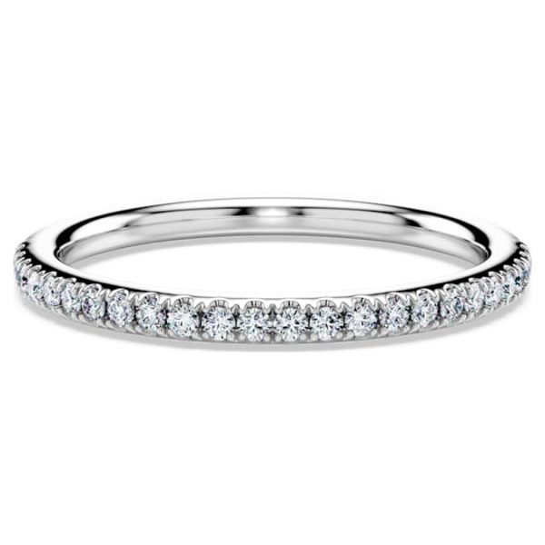 Eternity band ring Lab-grown diamonds 0.2 ct tw, Round shape, 14K white gold - Image 9