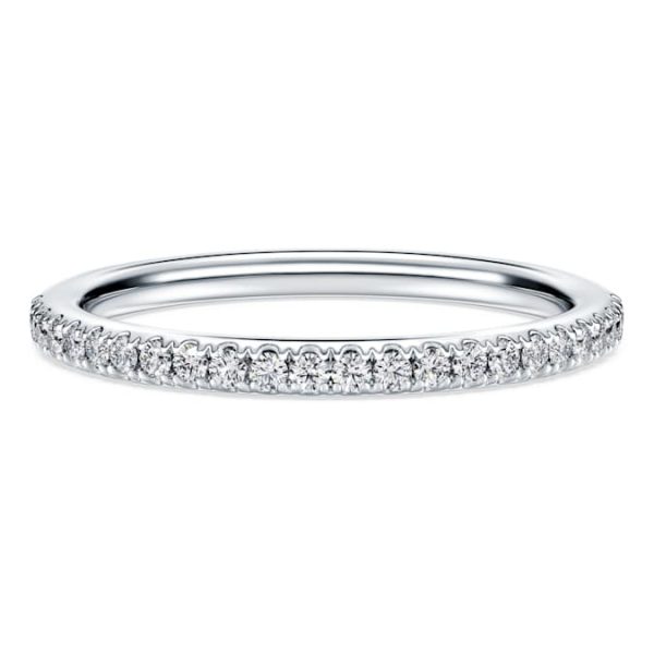 Eternity band ring Lab-grown diamonds 0.2 ct tw, Round shape, 14K white gold - Image 2