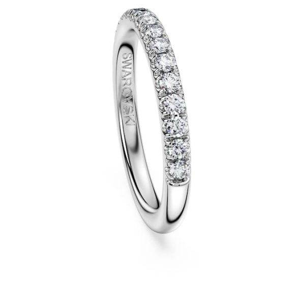 Eternity band ring Lab-grown diamonds 0.4 ct tw, Round shape, 14K white gold - Image 4
