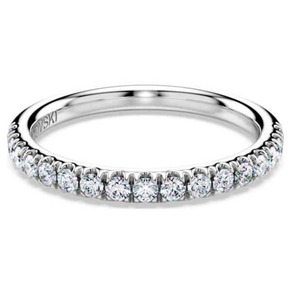 Eternity band ring Lab-grown diamonds 0.4 ct tw, Round shape, 14K white gold - Image 8