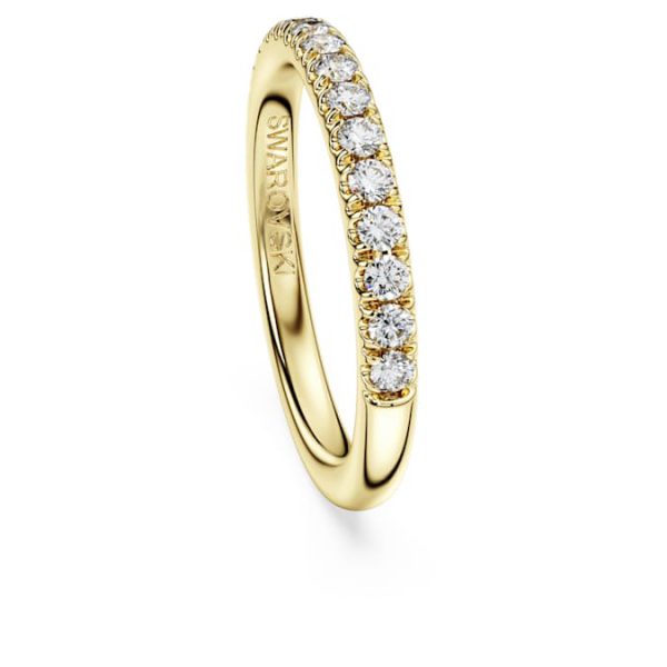 Eternity band ring Lab-grown diamonds 0.4 ct tw, Round shape, 14K yellow gold - Image 4