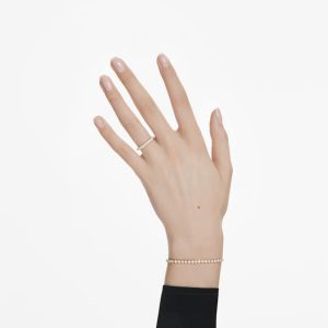 Eternity band ring Lab-grown diamonds 0.4 ct tw, Round shape, 14K yellow gold
