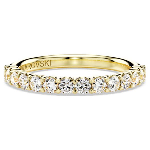 Eternity band ring Lab-grown diamonds 0.4 ct tw, Round shape, 14K yellow gold - Image 7
