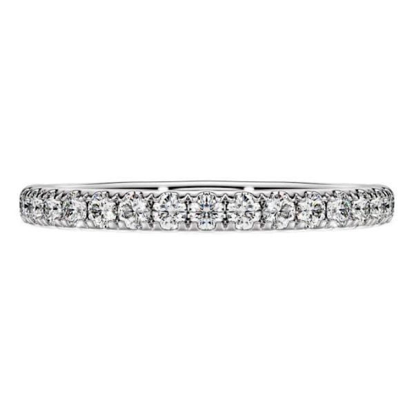 Eternity band ring Lab-grown diamonds 0.4 ct tw, Round shape, Sterling silver - Image 3