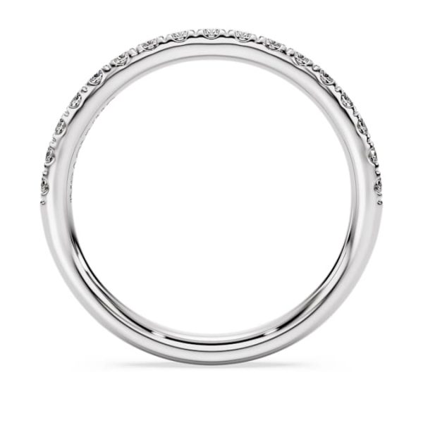 Eternity band ring Lab-grown diamonds 0.4 ct tw, Round shape, Sterling silver - Image 5