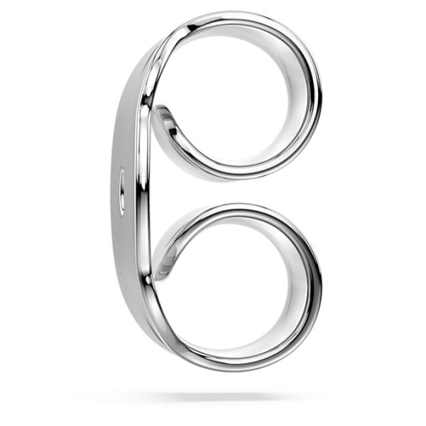 Eternity earring back 14K white gold - Image 3