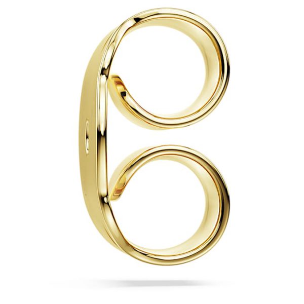 Eternity earring back 14K yellow gold - Image 3