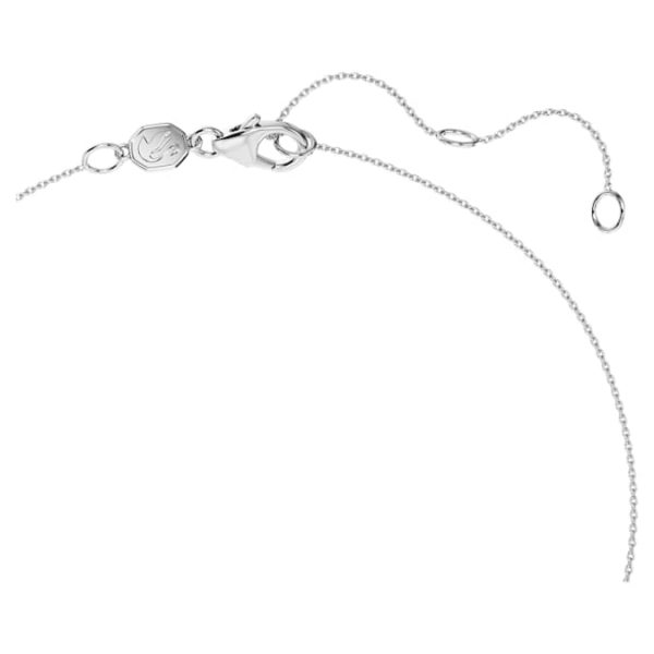 Eternity halo solitaire pendant Lab-grown diamonds 0.23 ct tw, Round shape, Sterling silver - Image 4