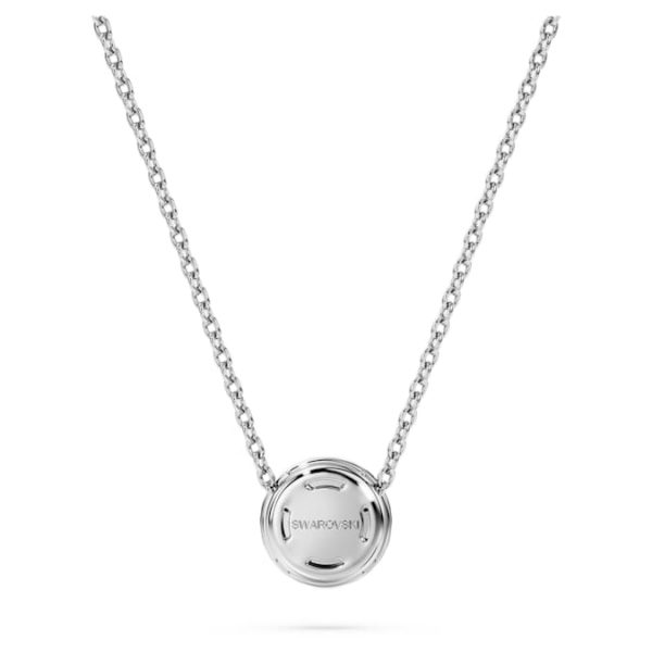 Eternity halo solitaire pendant Lab-grown diamonds 0.23 ct tw, Round shape, Sterling silver - Image 5