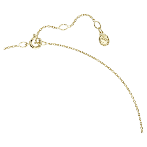 Eternity pendant Lab-grown diamonds 0.35 ct tw, Mixed shapes, 14K yellow gold - Image 4