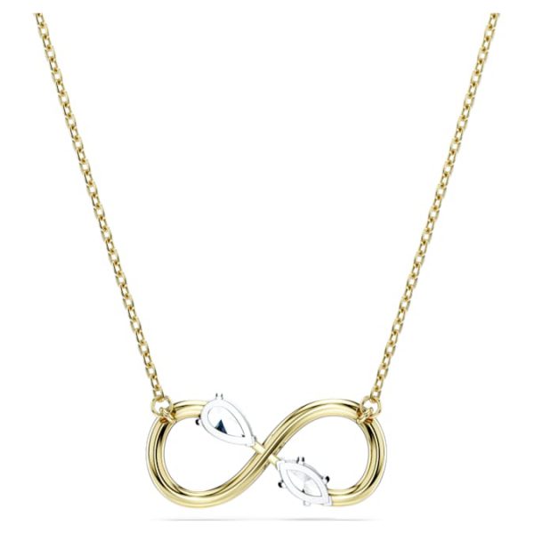 Eternity pendant Lab-grown diamonds 0.35 ct tw, Mixed shapes, 14K yellow gold - Image 5