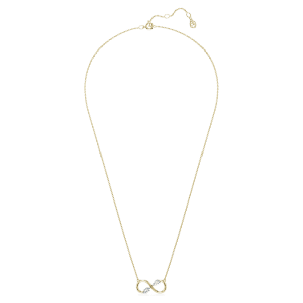 Eternity pendant Lab-grown diamonds 0.35 ct tw, Mixed shapes, 14K yellow gold - Image 3