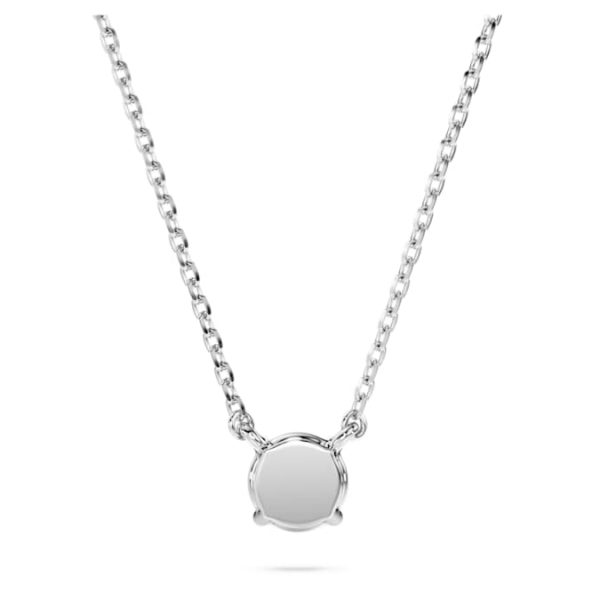 Eternity pendant Lab-grown diamonds 0.5 ct tw, Round shape, Sterling silver - Image 5