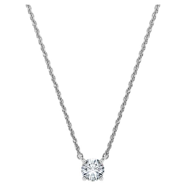 Eternity pendant Lab-grown diamonds 0.5 ct tw, Round shape, Sterling silver - Image 7
