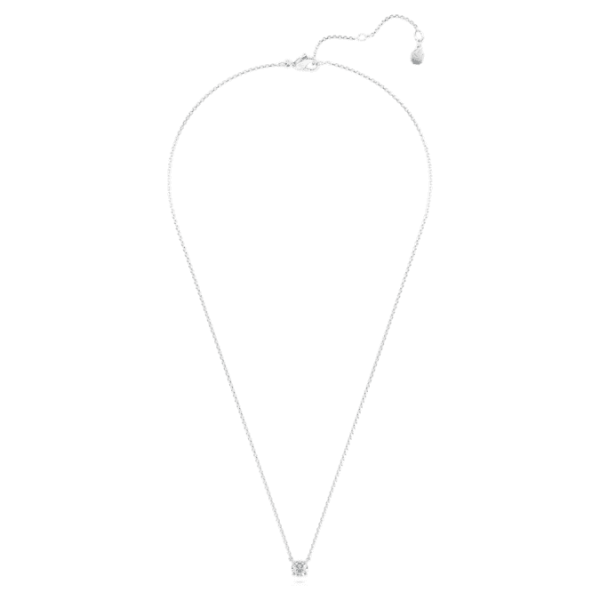 Eternity pendant Lab-grown diamonds 0.5 ct tw, Round shape, Sterling silver - Image 3