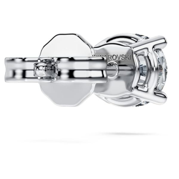 Eternity stud earring Lab-grown diamonds 0.5 ct tw, Single, Round shape, 14K white gold - Image 5