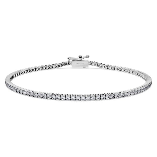 Eternity Tennis bracelet Lab-grown diamonds 1.5 ct tw, Round shape, 14K white gold - Image 2