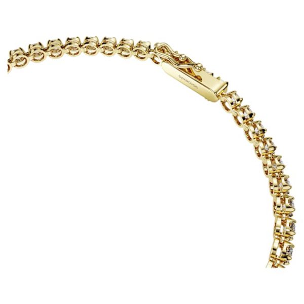 Eternity Tennis bracelet Lab-grown diamonds 2.5 ct tw, Round shape, 14K yellow gold - Image 4